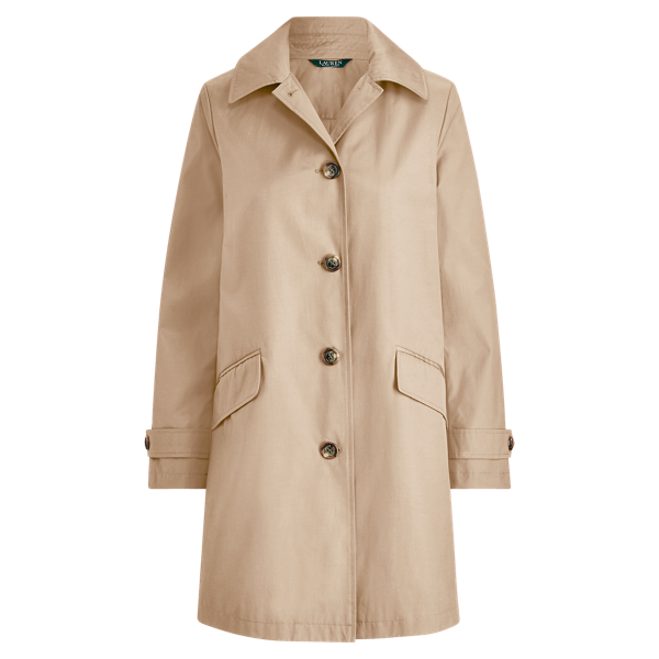 Lauren ralph lauren hooded trench coat on sale