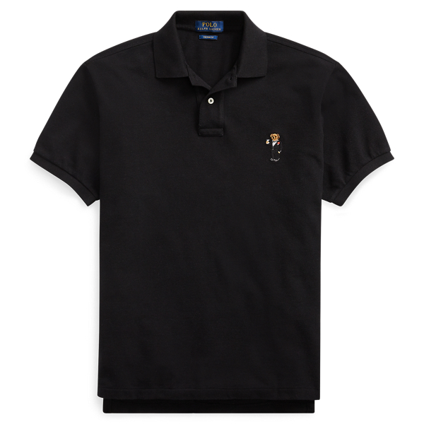 Custom fit bear mesh polo on sale