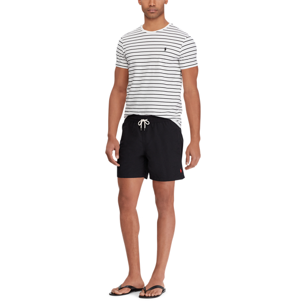 Polo Black 5.75-Inch Traveler Classic Swim Trunk Polo Ralph Lauren 2