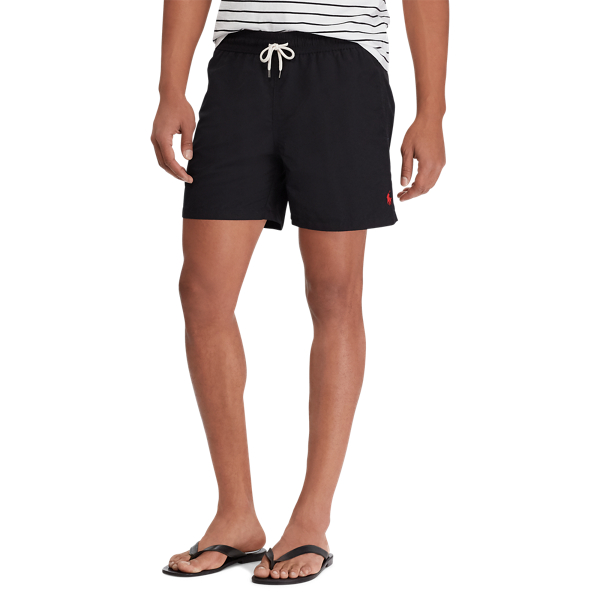 Polo Black 5.75-Inch Traveler Classic Swim Trunk Polo Ralph Lauren 3