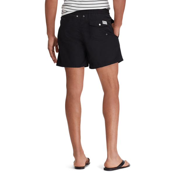 Polo Black 5.75-Inch Traveler Classic Swim Trunk Polo Ralph Lauren 4