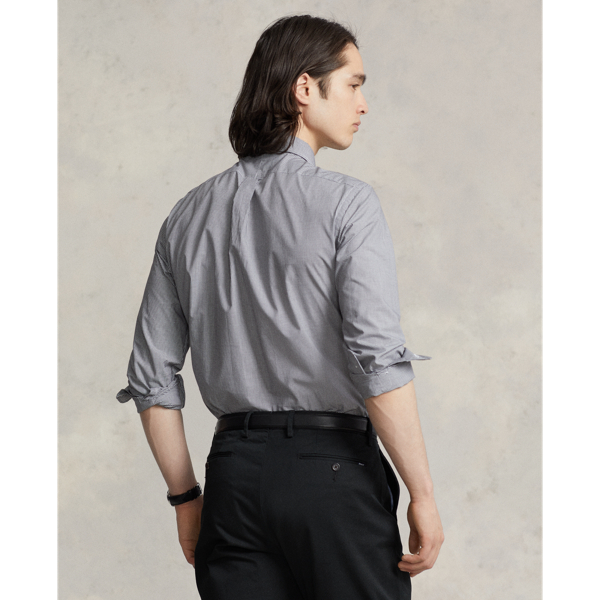 Chemise classique &agrave; carreaux Polo Ralph Lauren en Black/White 5