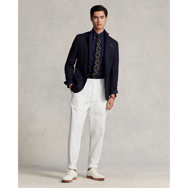 Camicia in popeline Classic-Fit Polo Ralph Lauren in Newport Navy 3