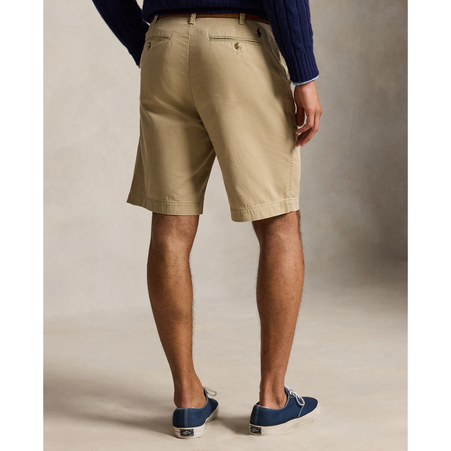 Мужские шорты Polo Ralph Lauren 10-Inch Relaxed Fit Chino, цвет: Рыжевато-коричневый — фото 2