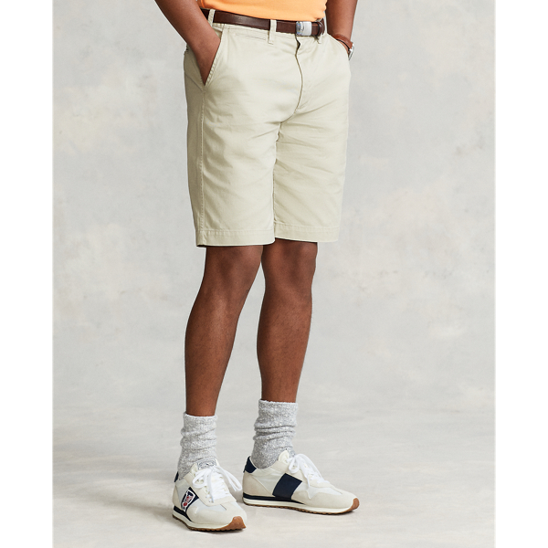 Classic Stone 10-Inch Relaxed Fit Chino Short Polo Ralph Lauren 4