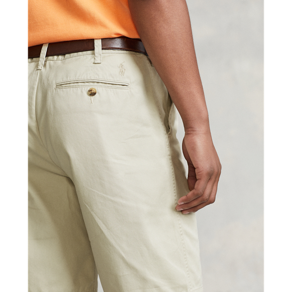 Classic Stone 10-Inch Relaxed Fit Chino Short Polo Ralph Lauren 6