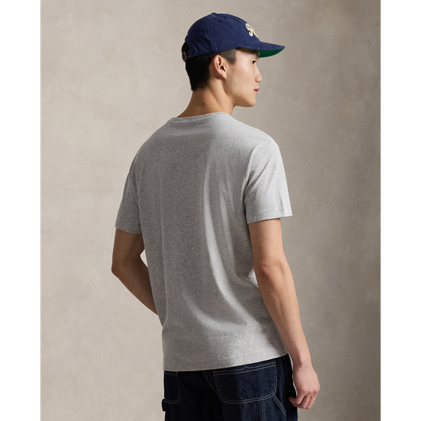 T-shirt en jersey &agrave; col rond Polo Ralph Lauren en Chin&eacute; Taylor 5