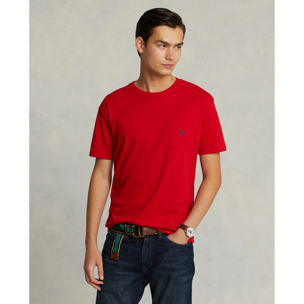 Ralph lauren red tshirt on sale