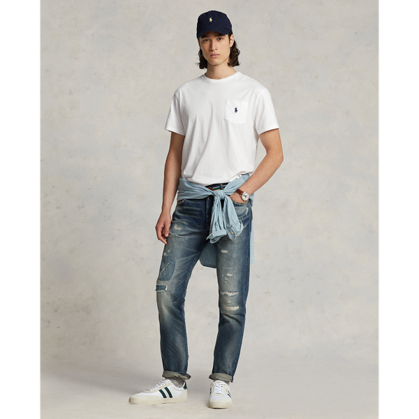 Custom Slim Fit Jersey Pocket T-Shirt