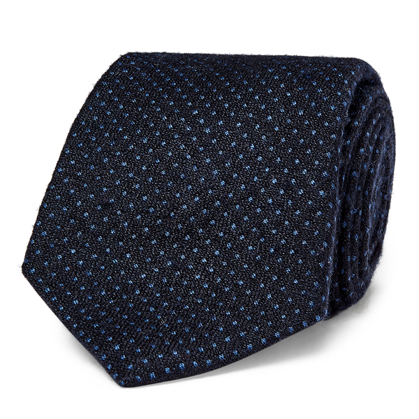 Pin Dot Tie Purple Label 1