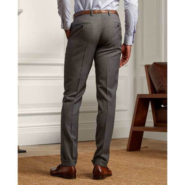 Gregory Hand-Tailored Wool Serge Trouser | Ralph Lauren
