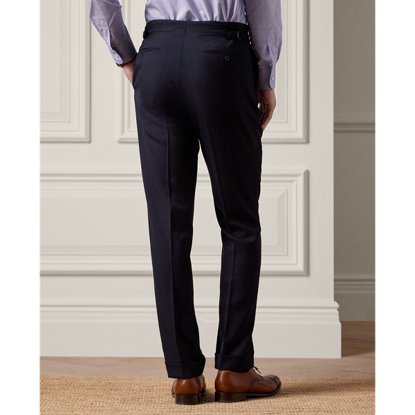 Handgeschneiderte Anzughose Gregory Purple Label in Navy 5