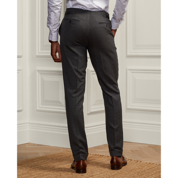 未使用級✨ ポロラルフローレン 現行モデル スラックス トラウザー チャコール POLO RALPH LAUREN（ポロ・ラルフローレン） スラックス