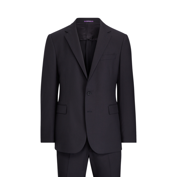 Navy Gregory Hand-Tailored Wool Twill Suit Purple Label 2