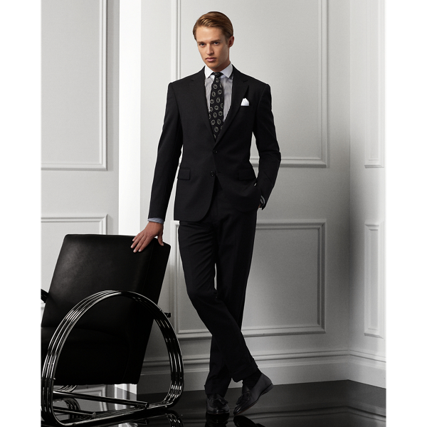 Men s Black Purple Label Suits Ralph Lauren