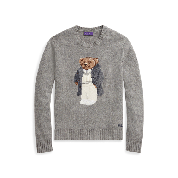Polo Bear Sweater Purple Label em 1