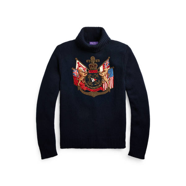 Rollkragenpullover aus Kaschmir Purple Label in 1