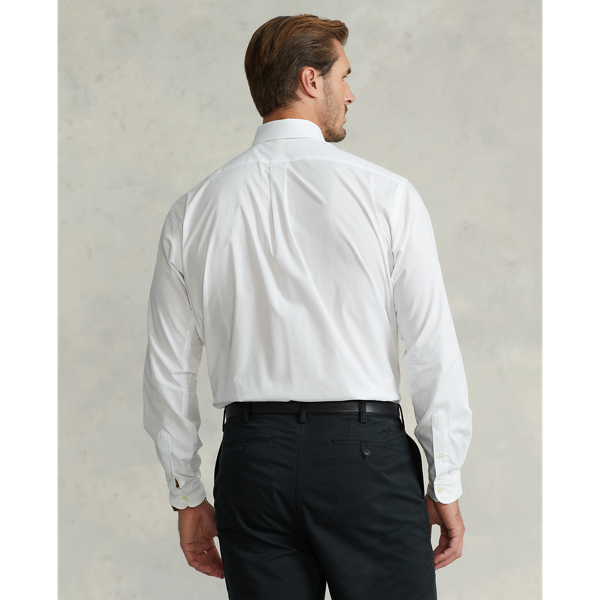 Hemd aus Popeline Big & Tall in Weiß 5