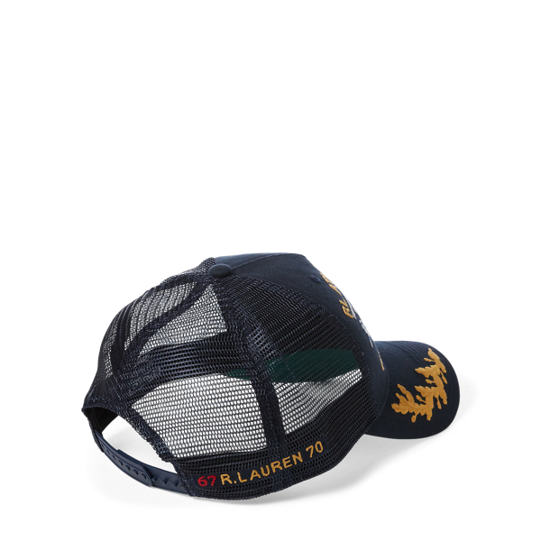Aviator Navy Naval Trucker Cap Polo Ralph Lauren 2