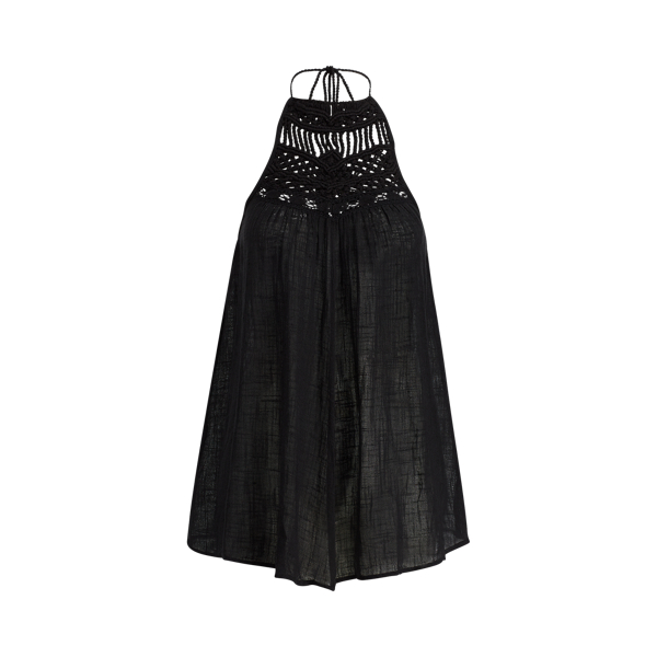Crocheted Halter Cover-Up Polo Ralph Lauren 1