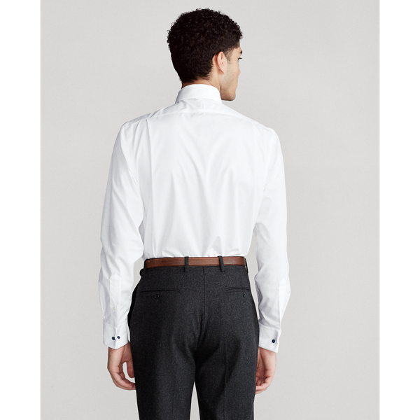White Custom Easy Care Stretch Shirt Polo Ralph Lauren 4
