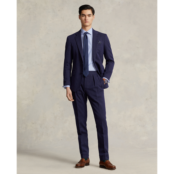 Mediterranean Blue Slim Fit Poplin Shirt Polo Ralph Lauren 4