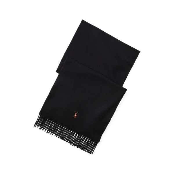Fringed Virgin Wool Scarf