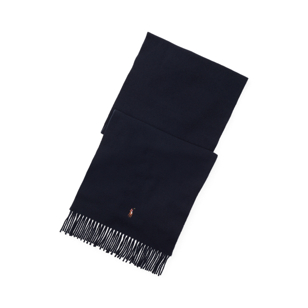 &Eacute;charpe &agrave; frange en laine vierge Polo Ralph Lauren en 1
