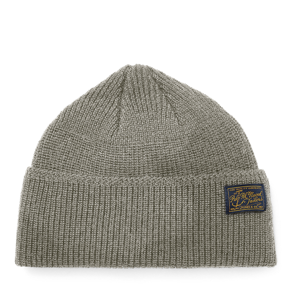 Strickm&uuml;tze mit Marinekrempe Polo Ralph Lauren in 1