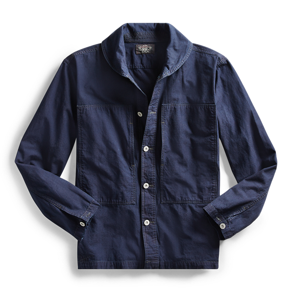 Indigo Ripstop Shirt RRL 1