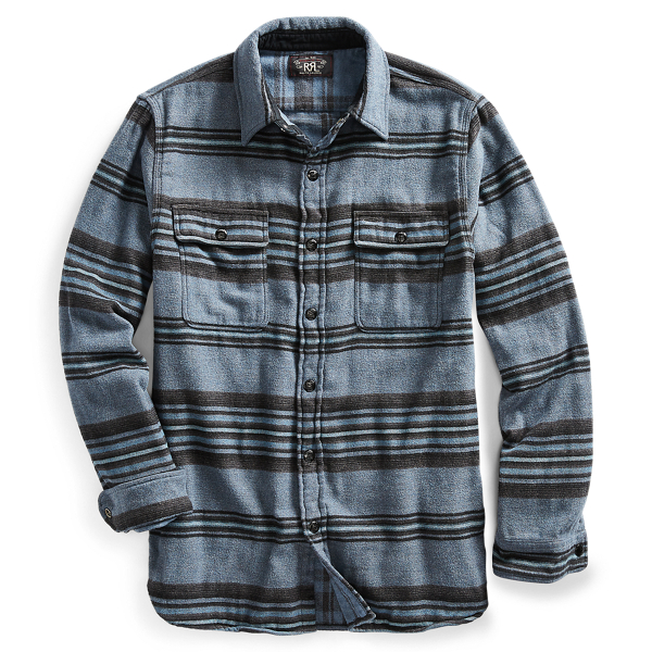 Matlock Striped Workshirt RRL em 1
