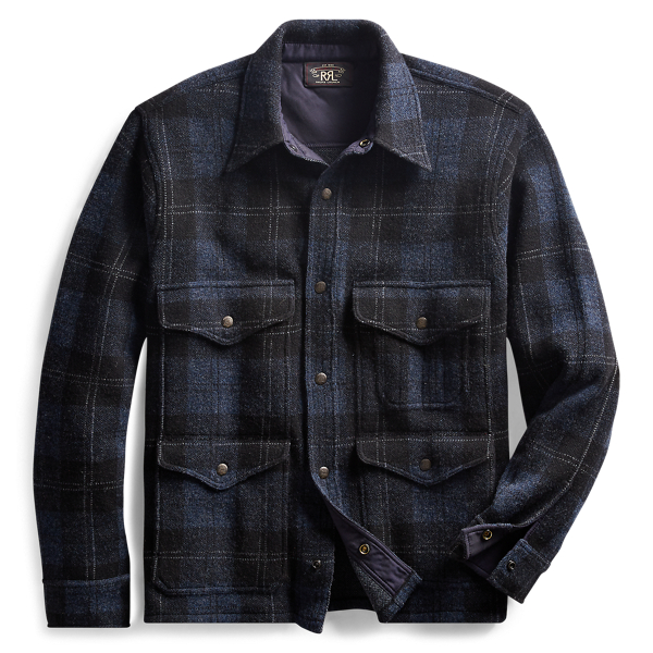 Plaid Knit Birdseye Jacket RRL 1