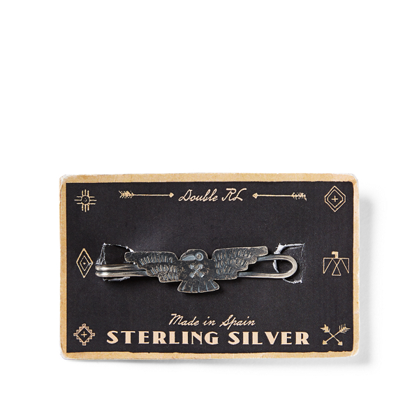 Silver Sterling Silver Bird Tie Clip RRL 2
