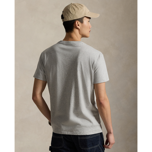 Classic-Fit T-Shirt mit V-Ausschnitt Polo Ralph Lauren in Taylor meliert 5