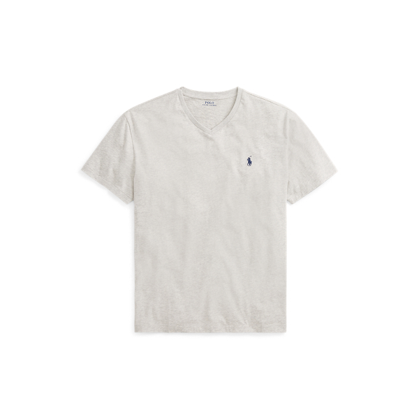 Classic-Fit T-Shirt mit V-Ausschnitt Polo Ralph Lauren in Taylor meliert 2