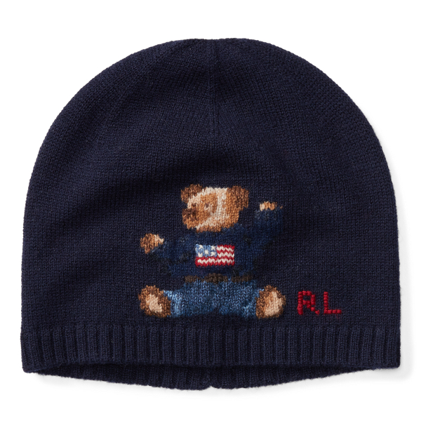 Bear Cashmere-Blend Hat Boys 6-14 Years 1