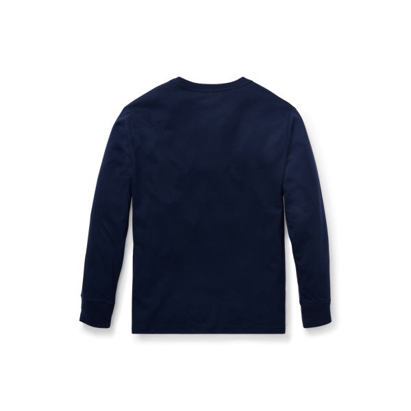 Newport Navy Polo Bear Cotton T-Shirt Boys 6-14 Years 2