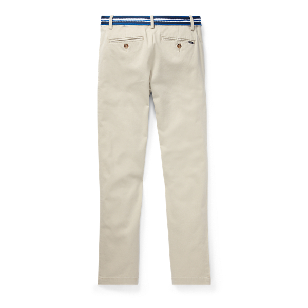 Classic Stone Belted Stretch Skinny Chino Boys 8-20 2