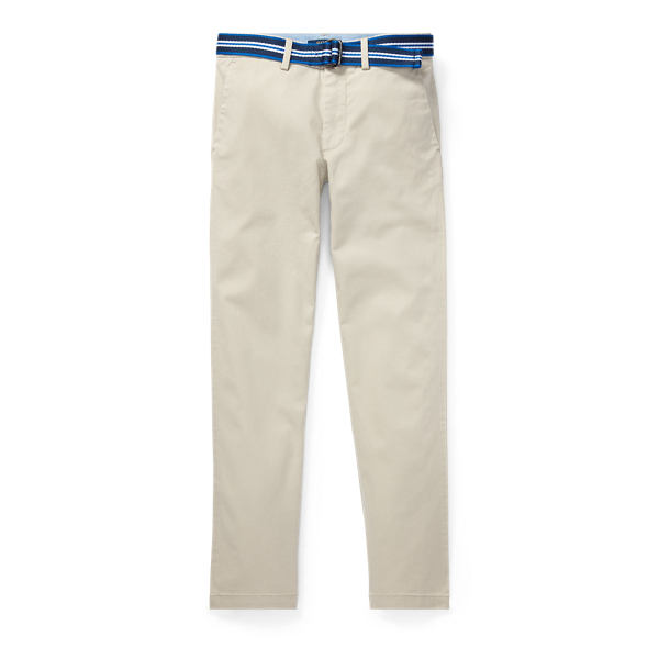 Belted Stretch Skinny Chino