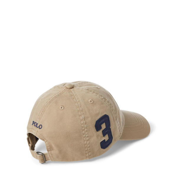 Classic Khaki Big Pony Chino Baseball Cap Boys 6-14 Years 2