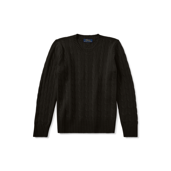 Polo ralph lauren black sweater best sale