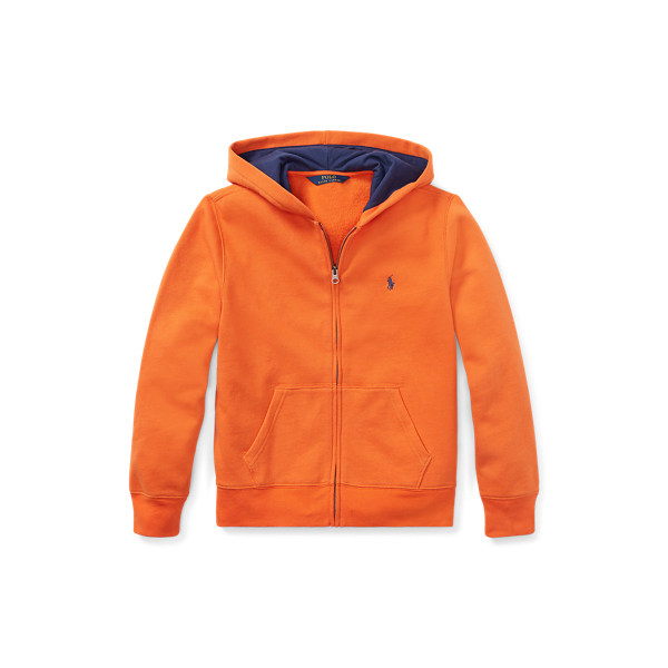 Cotton-Blend-Fleece Hoodie