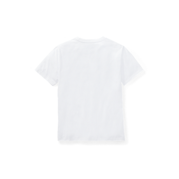 White Cotton Jersey Graphic T-Shirt Boys 8-20 2