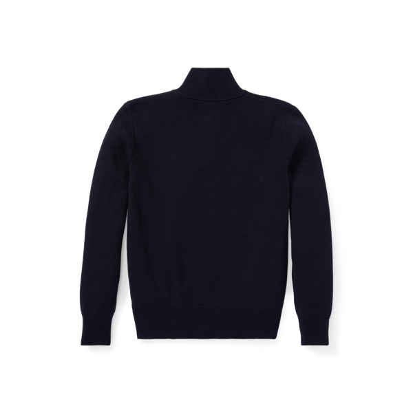 Cotton Half Zip Sweater for Boys Ralph Lauren PK