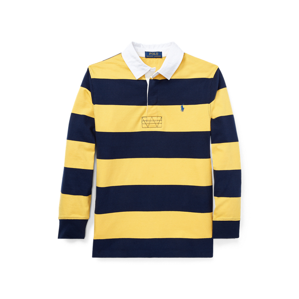 Gestreiftes Rugbyhemd aus Jersey Boys 6-14 Years in 1