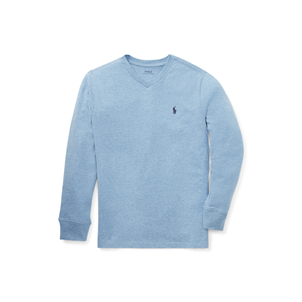 Cotton Long-Sleeve T-Shirt Boys 6-14 Years 1