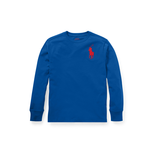 Cotton Jersey Crewneck T-Shirt Boys 6-14 Years 1