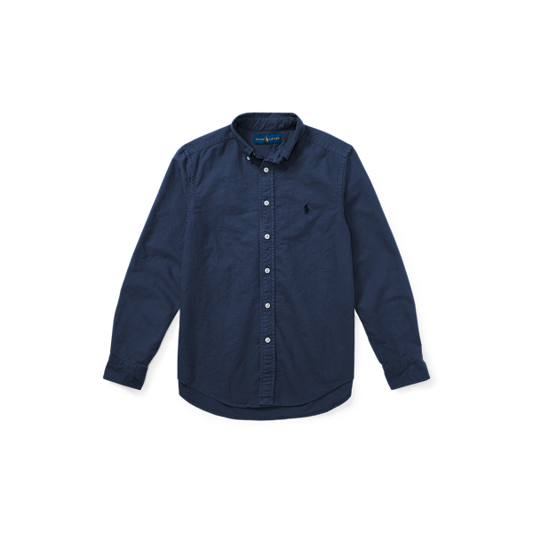 Cotton Oxford Shirt Boys 6-14 Years 1
