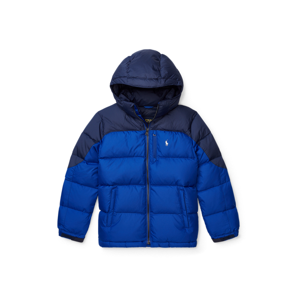 Polo ralph lauren hooded ripstop down coat hotsell