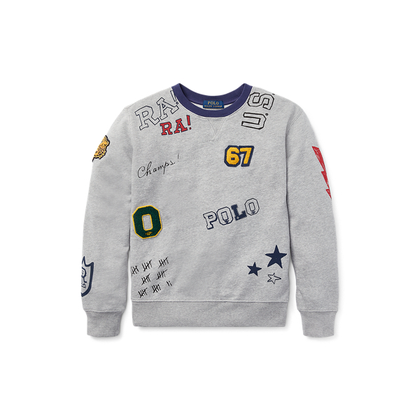 Sudadera de algod&oacute;n con estampado gr&aacute;fico Boys 6-14 Years en 1